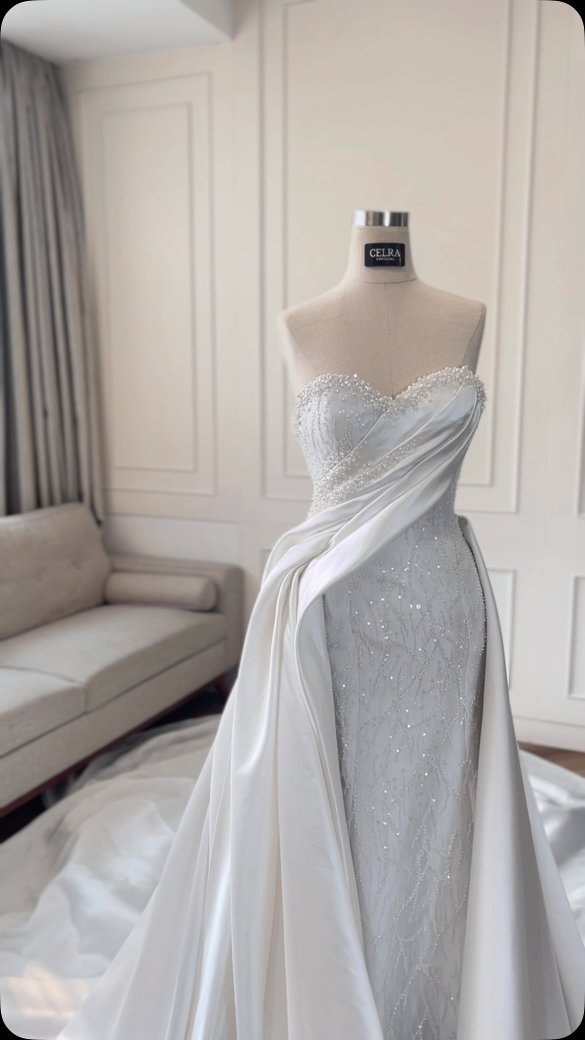CELRA gown by Celine Ratna