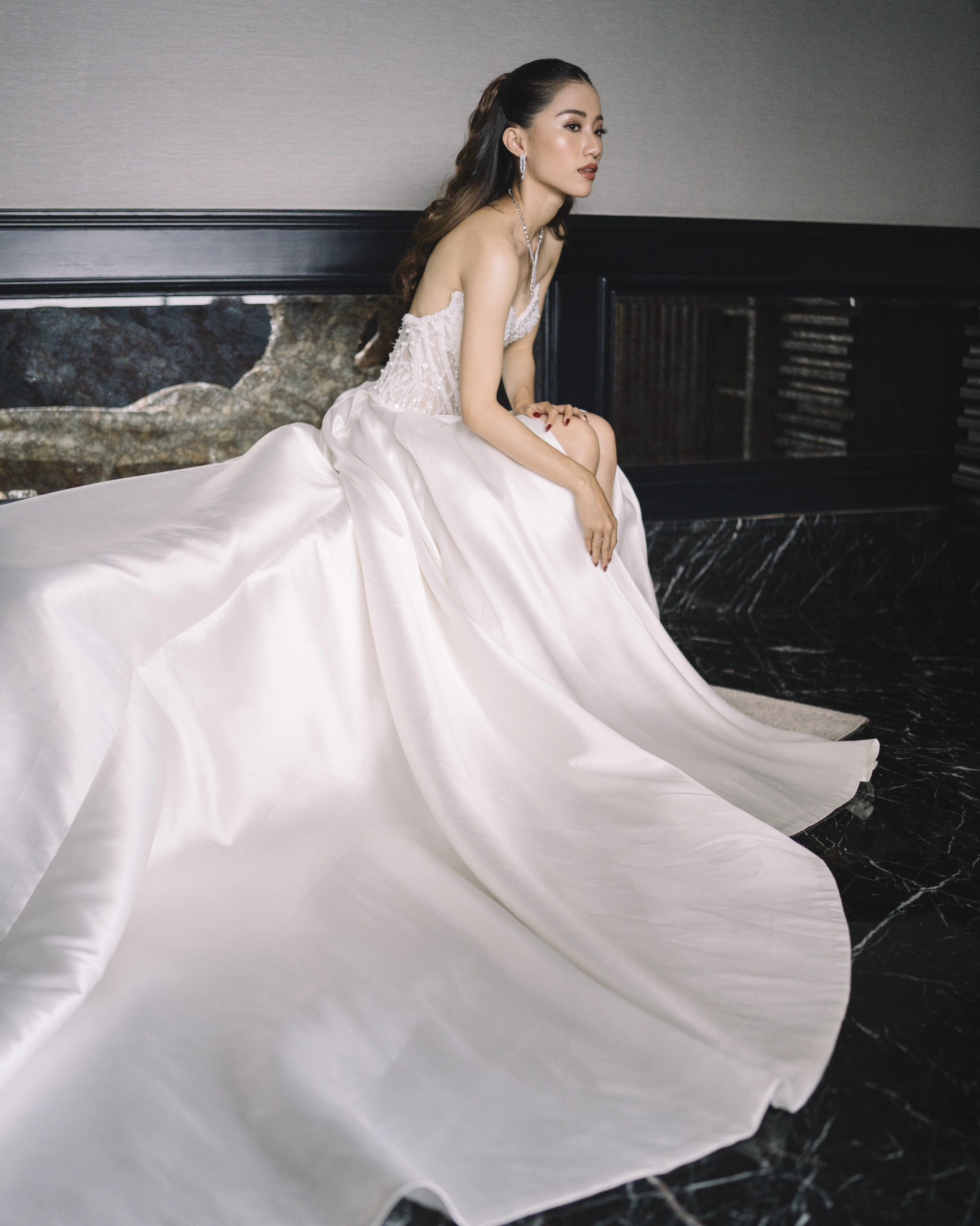 CELRA bespoke wedding gown