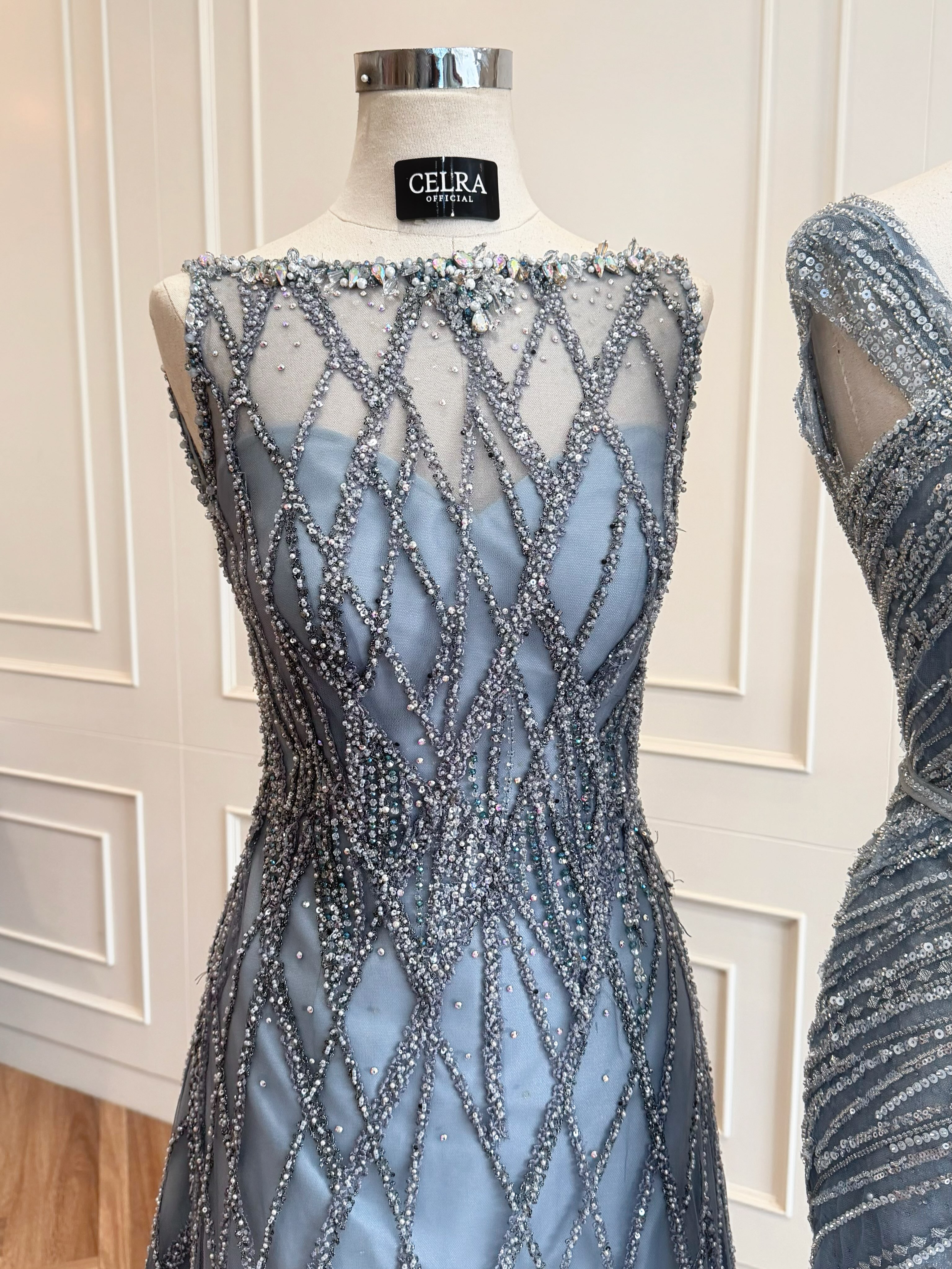 CELRA.id Soft Blue rental gown
